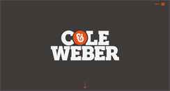 Desktop Screenshot of coleweber.com